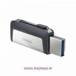 فلش مموری سن دیسک مدل Ultra Dual Drive USB Type-C ظرفیت 128 گیگابایت