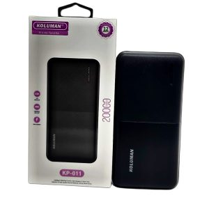پاور بانک کلومن ظرفیت 20000 میلی آمپر ساعت مدل KP-011