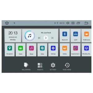 مانیتور خودرو راک مدل اندروید مناسب برای تیبا-2