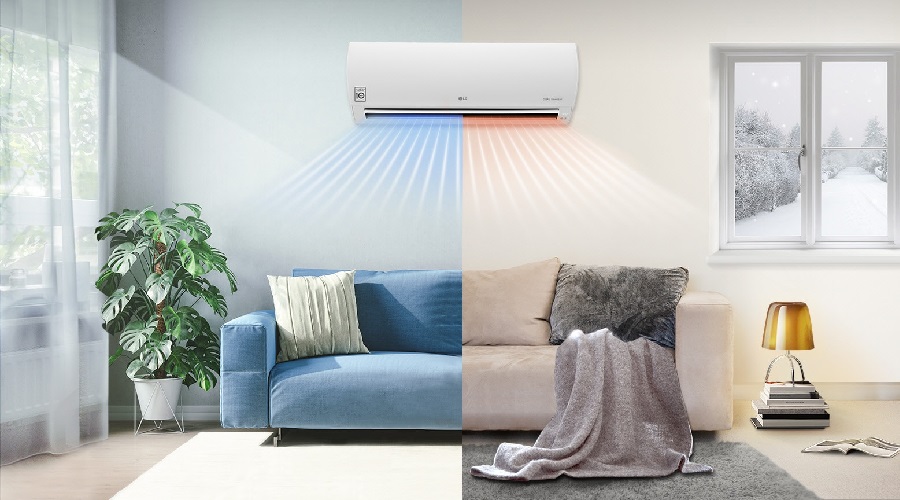 cool summer with air conditioners