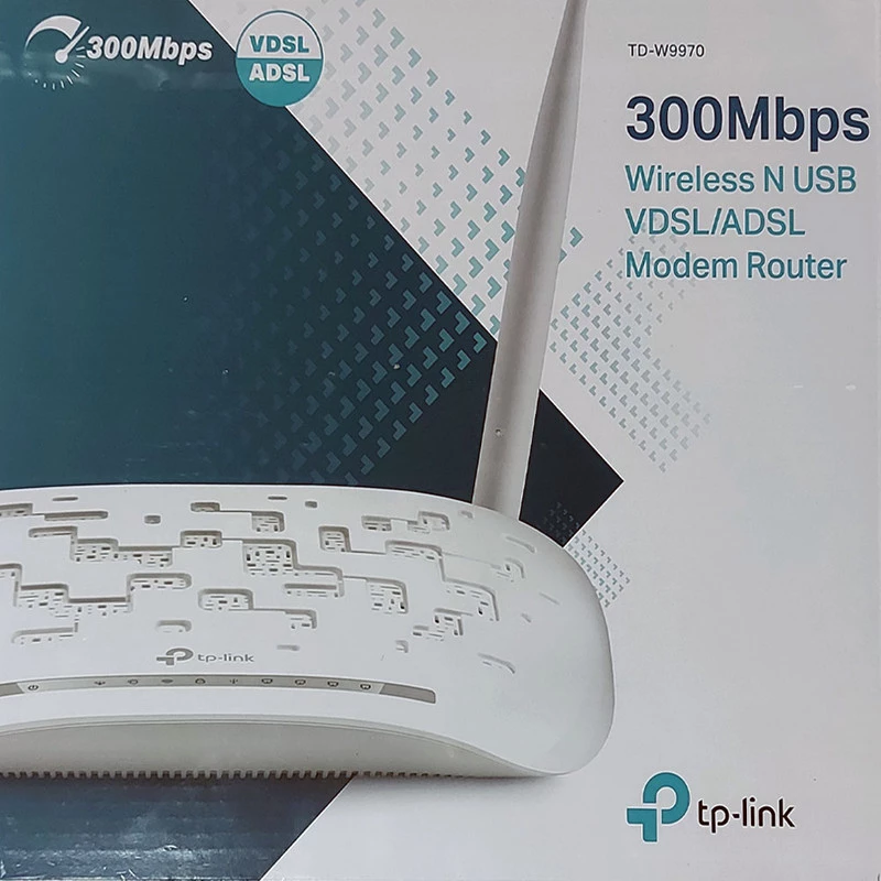 مودم روتر VDSL/ADSL بیسیم 300Mbps تی پی-لینک مدل TD-W9970