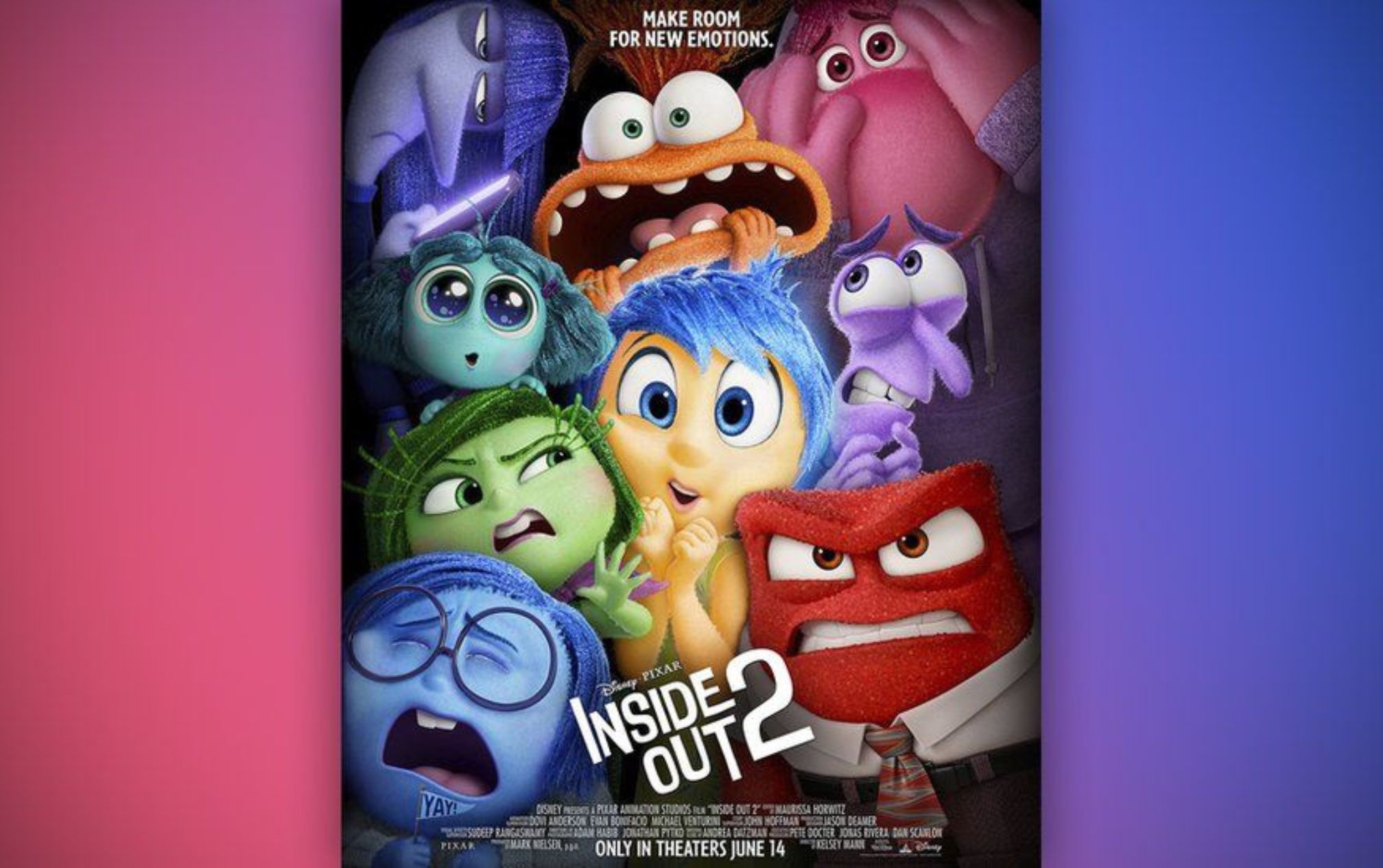 انیمیشن inside out 2