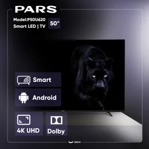 تلویزیون هوشمند پارس مدل P50U620 سایز 50 اینچ