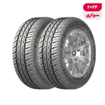 لاستیک خودرو بارز مدل P660 سایز 13 / 65 / 165 میلی‌متر تولید سال 2024 - 2 حلقه